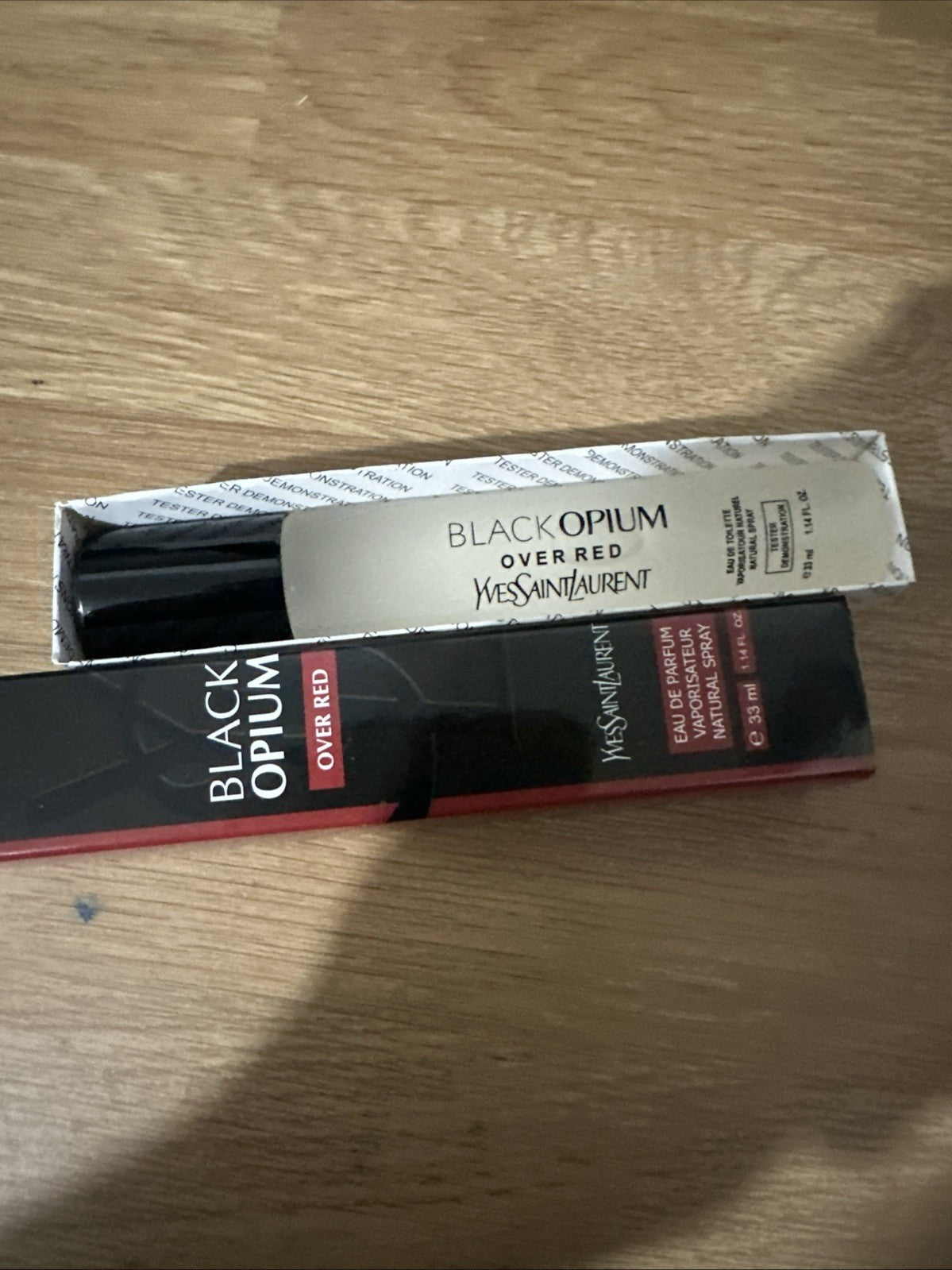 YSL Yves Saint Laurent Black Opium Eau de Parfum Over Red Travel Size 33ml