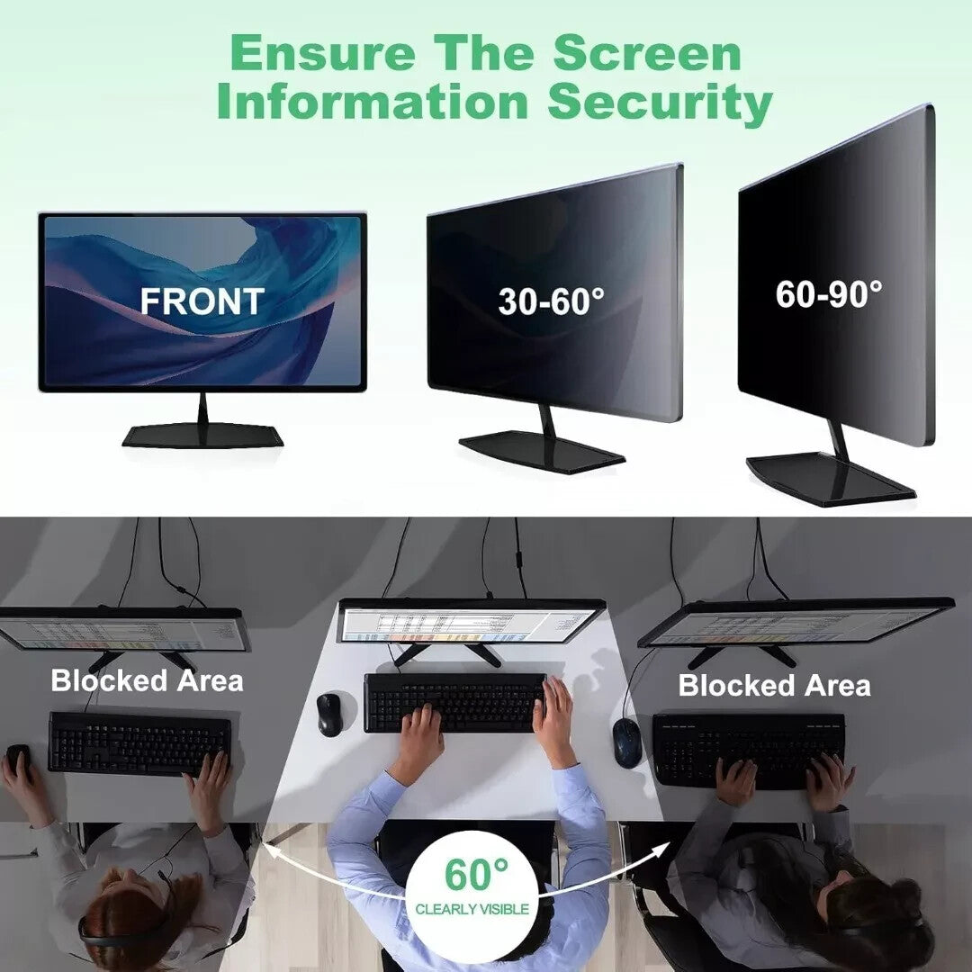 Computer Privacy Screen Filter, HD Computer Screen Protector, 22 Inch