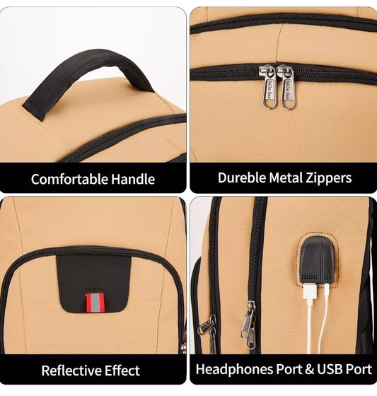 Della Gao Laptop Backpack Extra Large Anti-Theft Business Travel Laptop Backpack