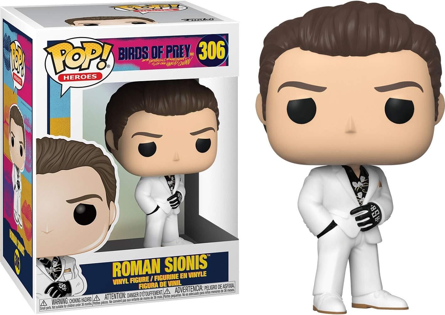 DC Birds Of Prey - Roman Sionis Pop! Heroes Figure #306