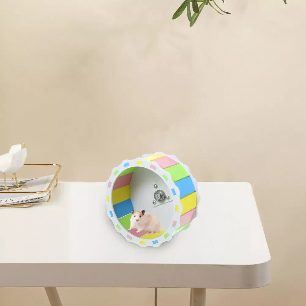 Hamster Wheel Non-slip Silent Running Wheel Exercise Wheel Gerbil Chinchilla
