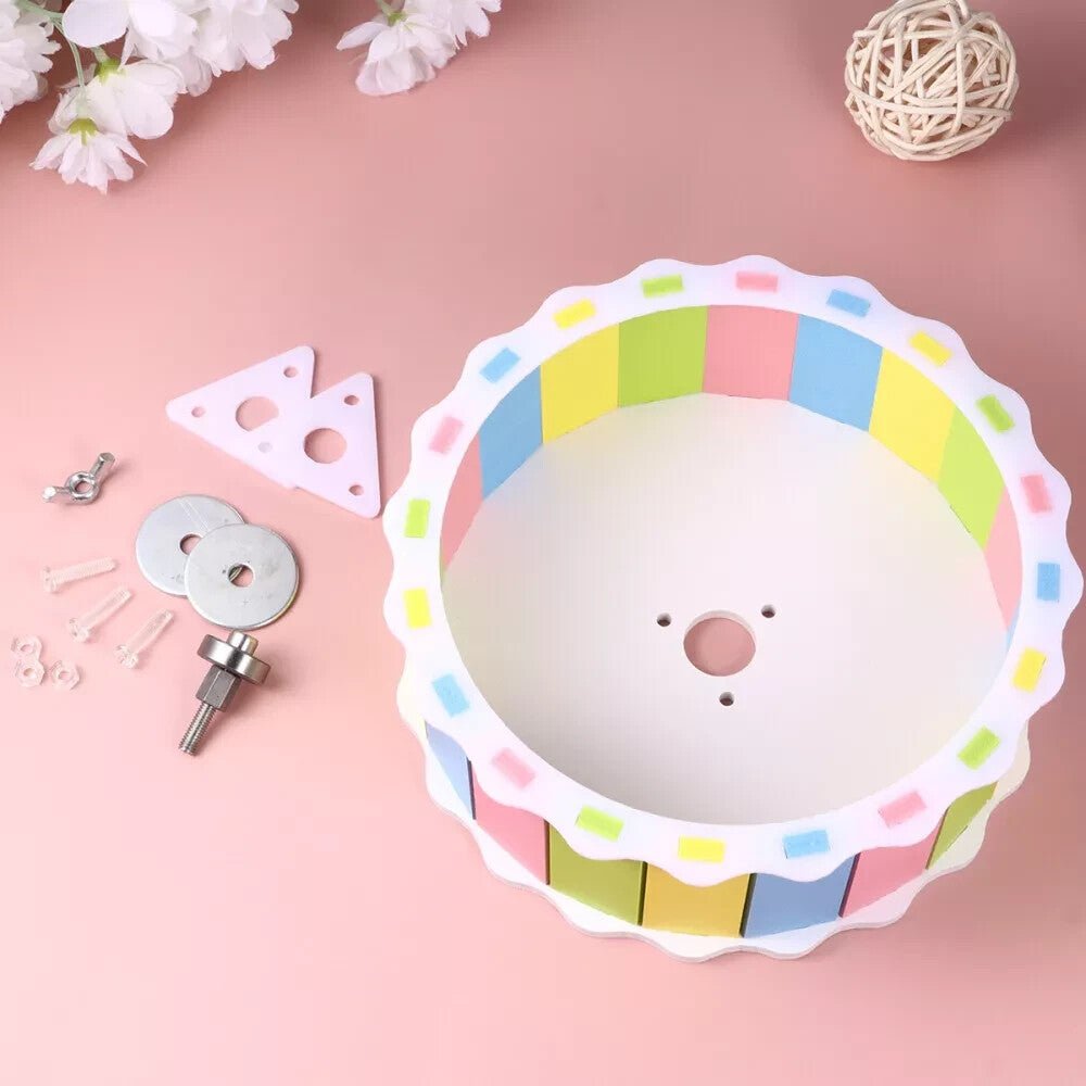 Hamster Wheel Non-slip Silent Running Wheel Exercise Wheel Gerbil Chinchilla