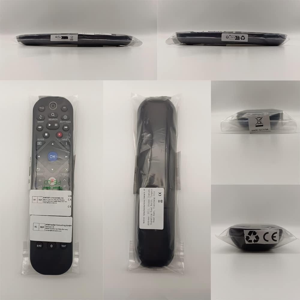 T2.R Remote Control Replacement For Manhattan Recorder Freeview HD T2 T2-R
