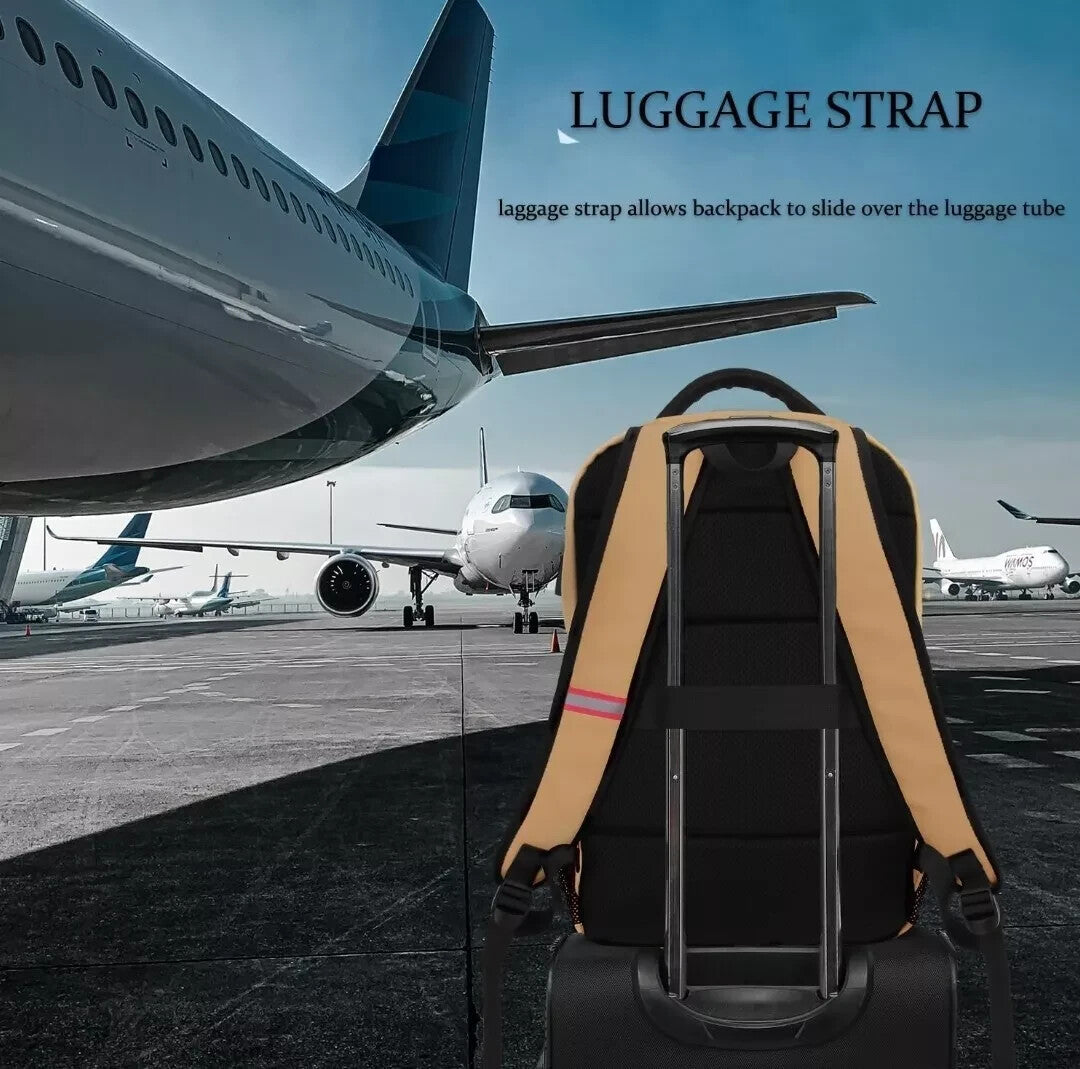 Della Gao Laptop Backpack Extra Large Anti-Theft Business Travel Laptop Backpack