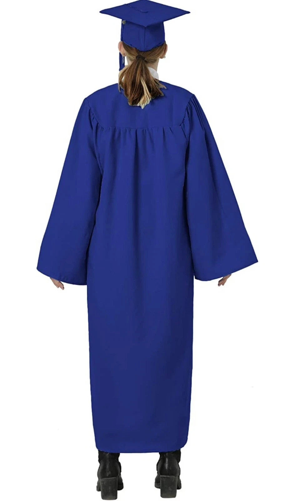GraduatePro Graduation Gown and Cap Set for Adults 2023 Unisex Size 48 5'3 - 5'5