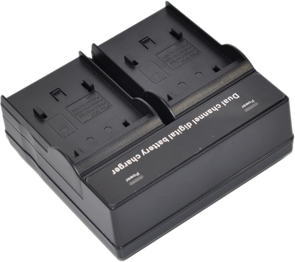 BTBAI NP-FW50 Battery Charger AC Wall Dual for a7R II ILCE-7R M2 Digital Camera