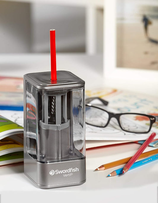 Swordfish Vertipoint Mains Electric Pencil Sharpener - 8mm - 40310