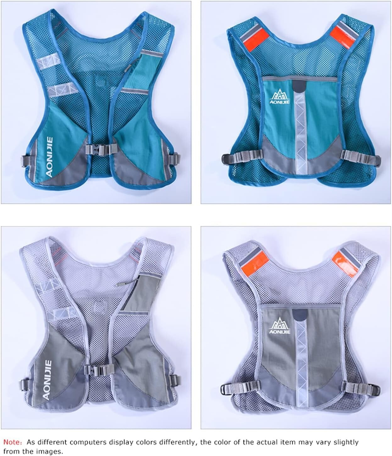 Aonijie Reflective Hydration Pack Backpack Running Hiking Cycling Marathon