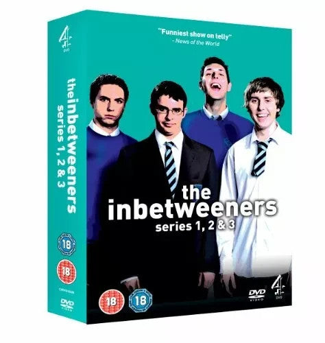 The Inbetweeners - Series 1-3 - Complete DVD Comedy (2010) Simon Bird