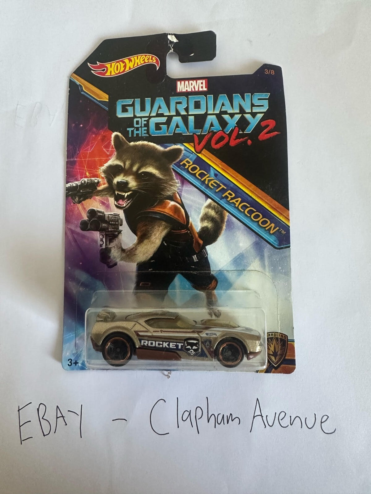 Hot Wheels Guardians Of The Galaxy Col.2 Rocket Raccoon Fast Fish