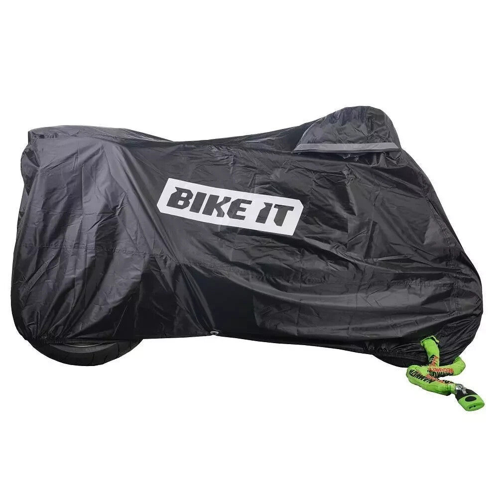 Bike It Nautica Waterproof Motorcycle Outdoor Rain Motorbike Cover Medium