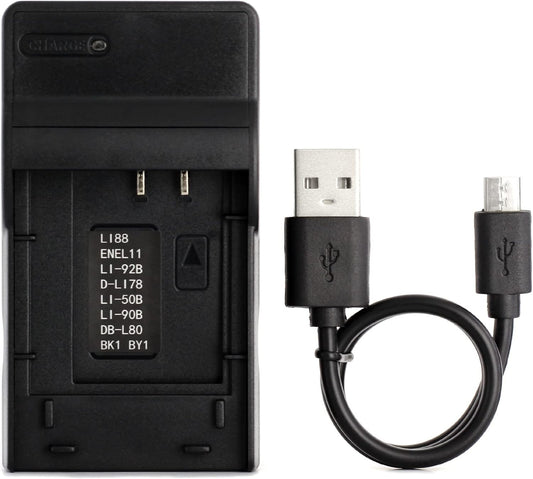 Camera Battery Charger For Olympus LI-50B USB Charger Fast