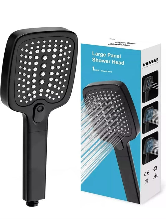 High Pressure Shower Head, VEHHE  with 3 Modes, Power Shower Head. Self Cleaning