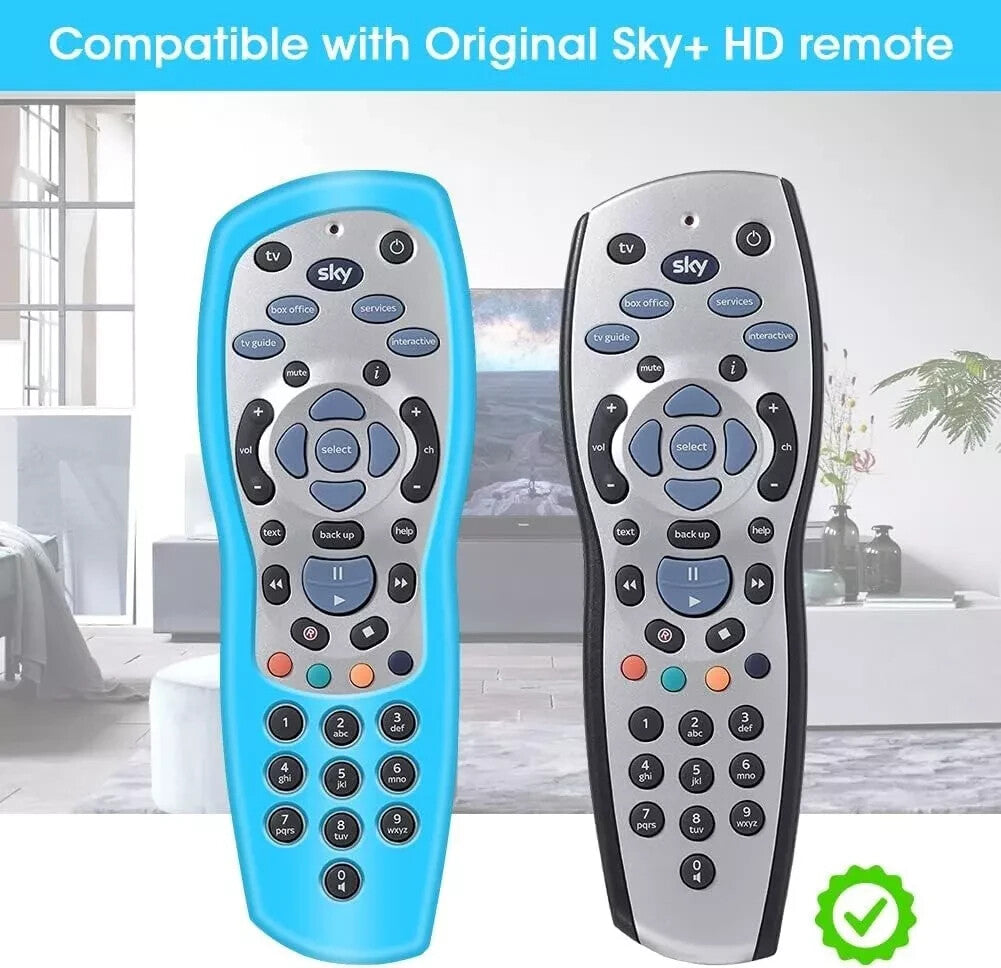 Protective Cover Case Skin Sleeve SKY+ HD Remote Control Glow in Dark