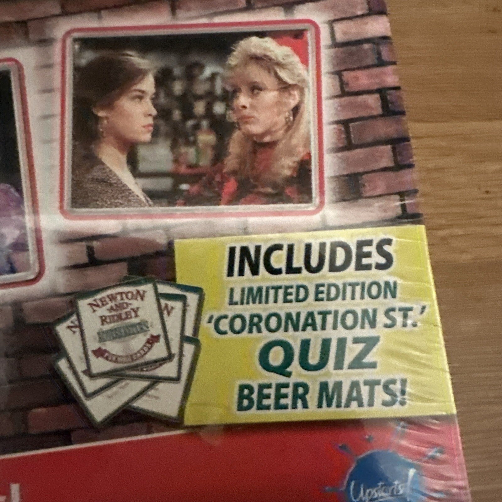 Coronation Street DVD Game with Limited Edition Quiz Beer Mats NEW SEALED