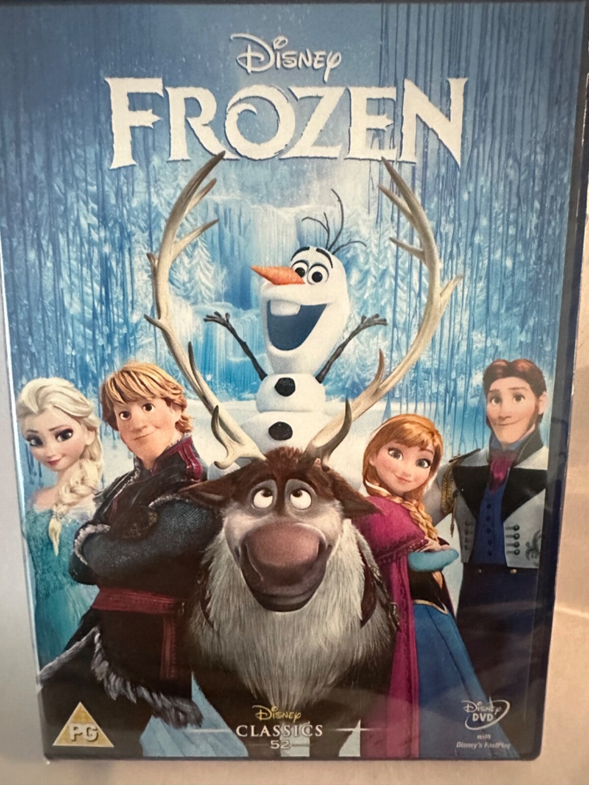 Disney Frozen DVD - Classics 52 With O Ring Slipcover - Brand New & Sealed