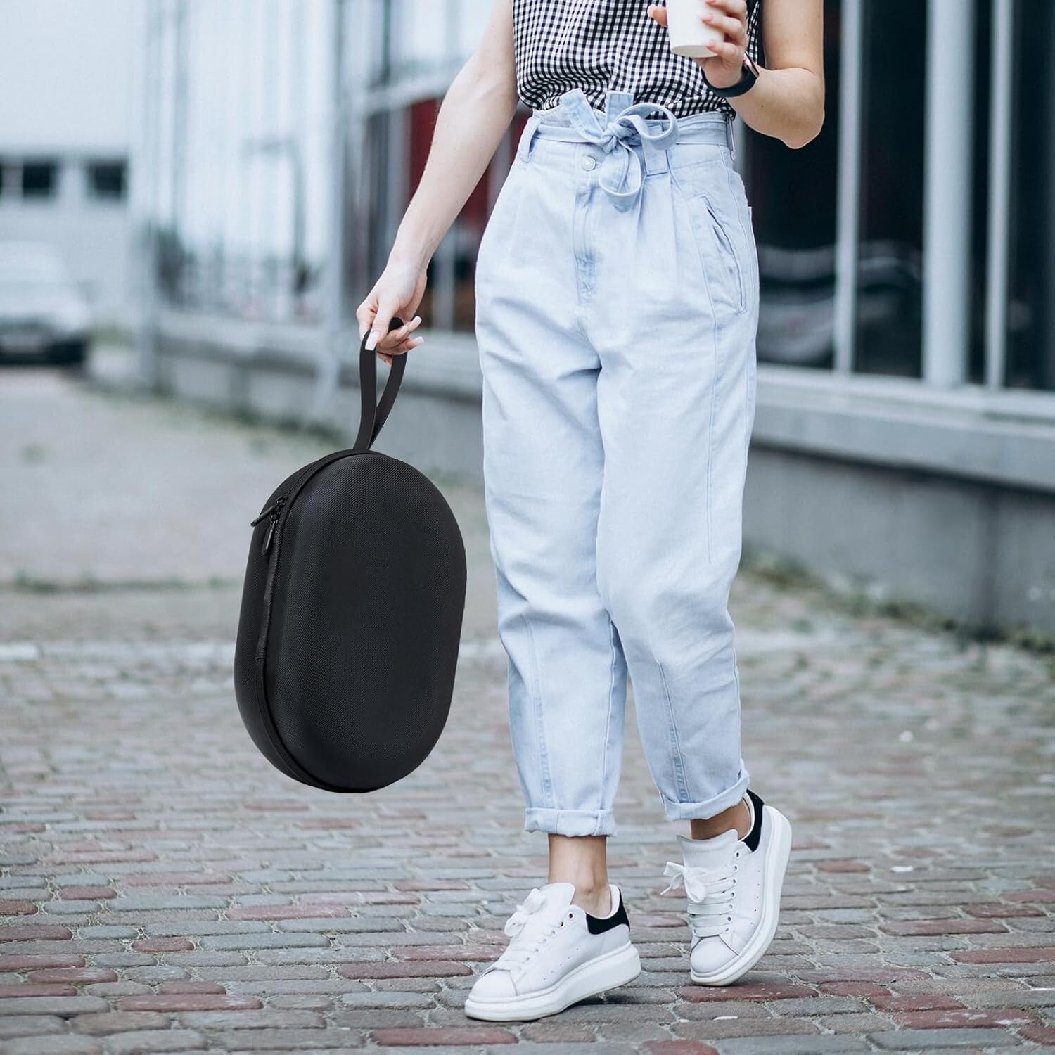 Hard Carrying Case for Apple Vision Pro, Shockproof Travel Bag Portable Storage