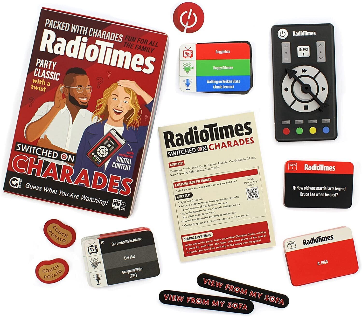 Family Charades - Radio Times Switched On Charades Game  Age 12+ Years