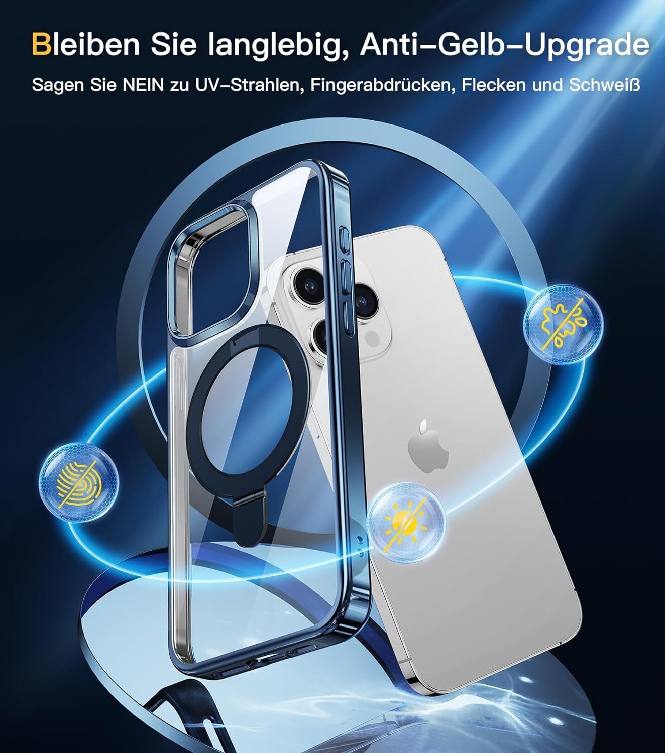 Humixx for iPhone 15 Pro Case, Waterproof Phone Case for iPhone 15 Pro, Built-in