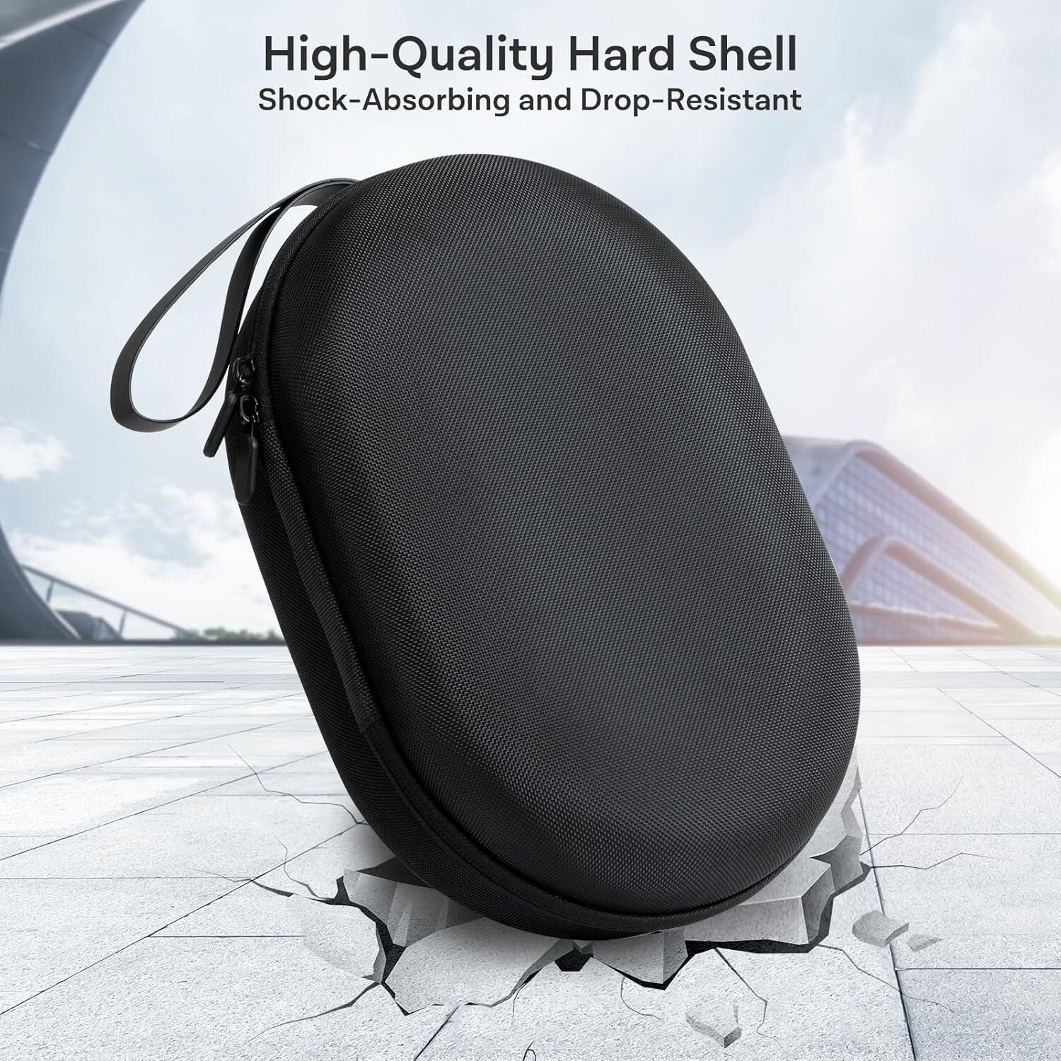 Hard Carrying Case for Apple Vision Pro, Shockproof Travel Bag Portable Storage