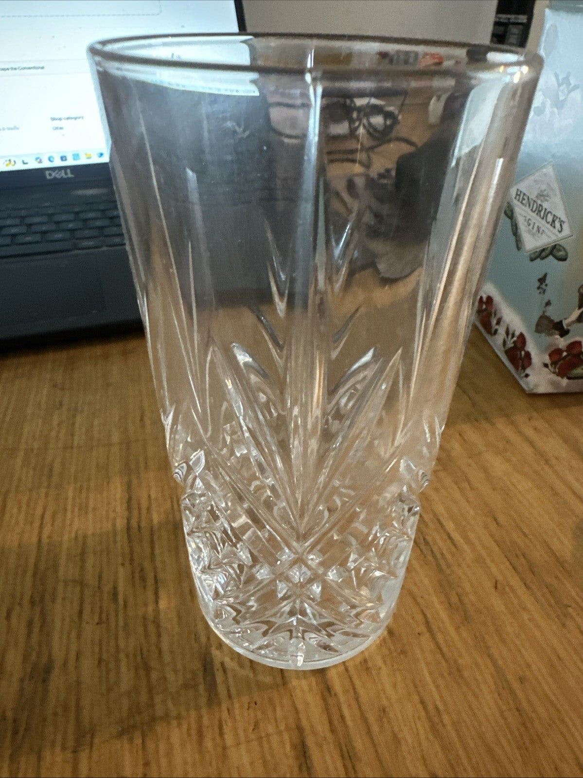Collectable BOXED - Hendricks Gin highball Glass Escape the Conventional