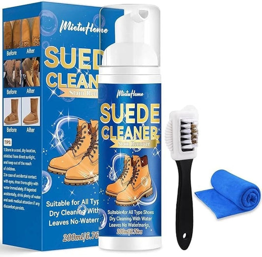 MiotuHome Shoe Cleaner, Suede Trainer Cleaner with 4-Side Suede Brush Cleaner