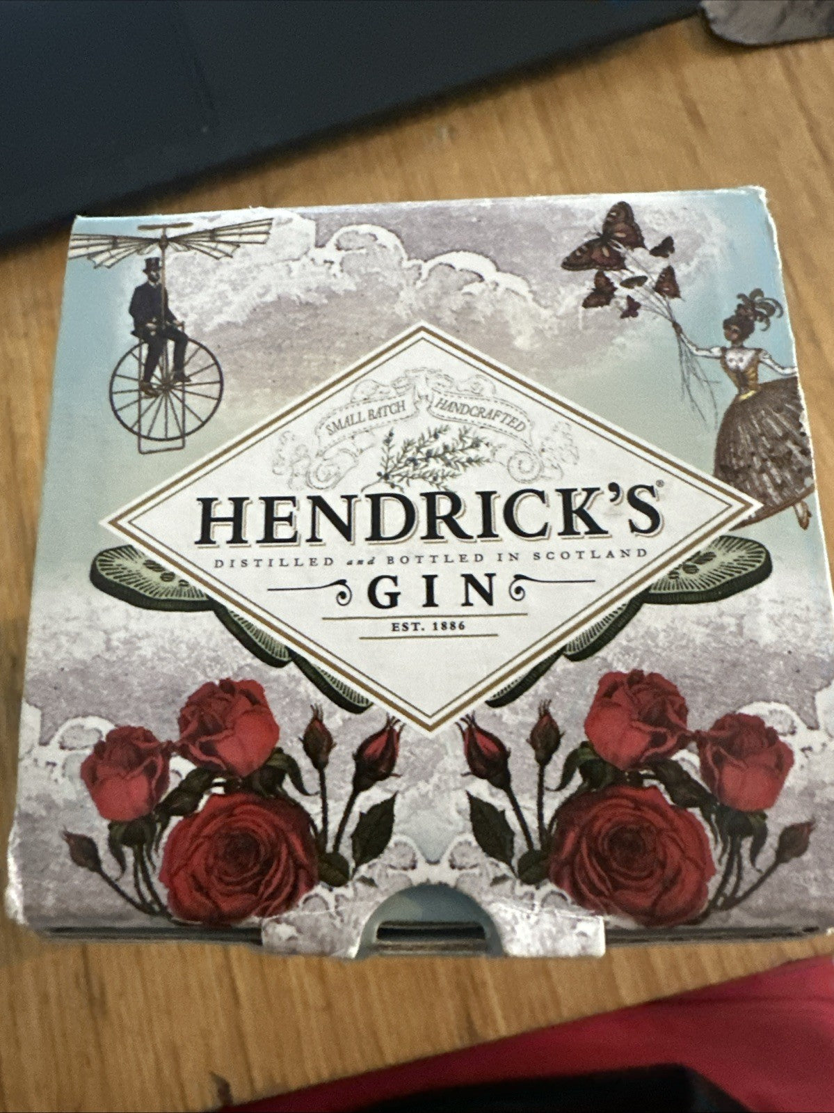 Collectable BOXED - Hendricks Gin highball Glass Escape the Conventional