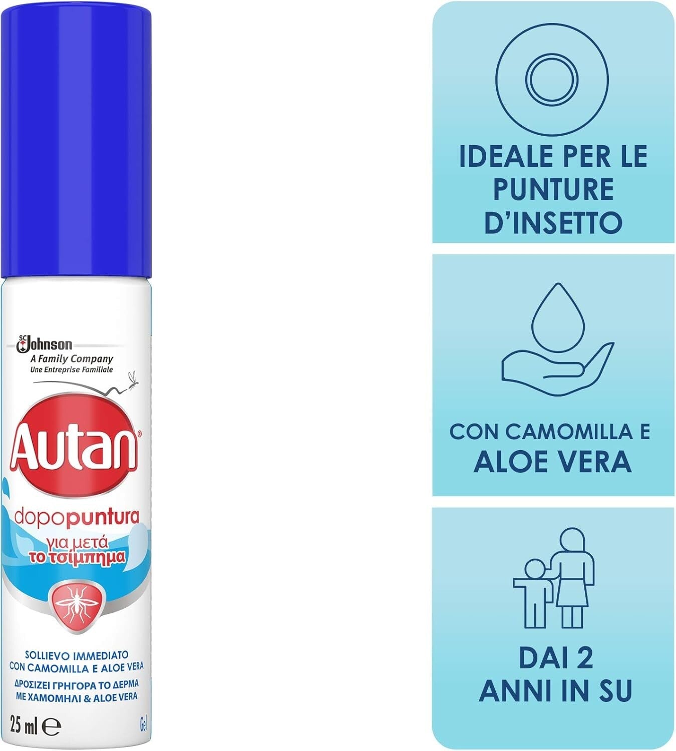 AUTAN Dopopuntura gel 25 ml - Insecticides repellents