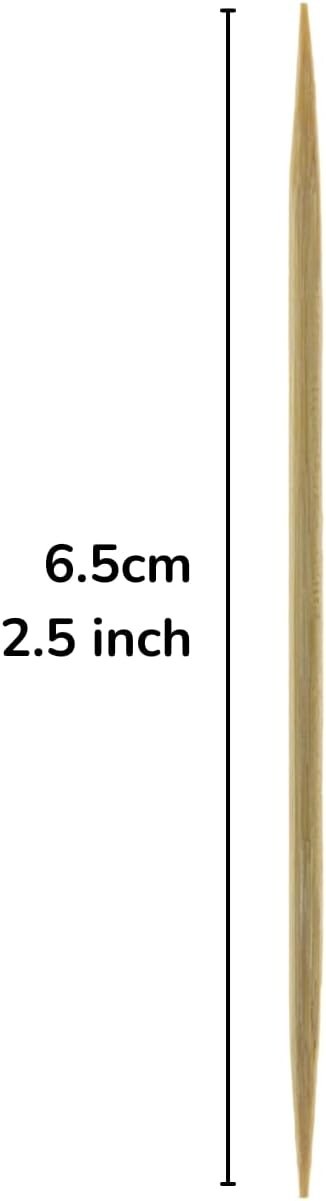 2000 Tooth Picks Wooden Bamboo Sticks Dental Floss Toothpicks Fruit Cheese