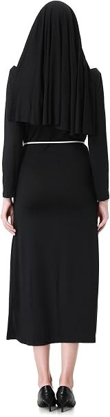 LADIES NUN COSTUME HEN NIGHT RELIGIOUS FANCY DRESS PARTY ADULT SISTER MOTHER