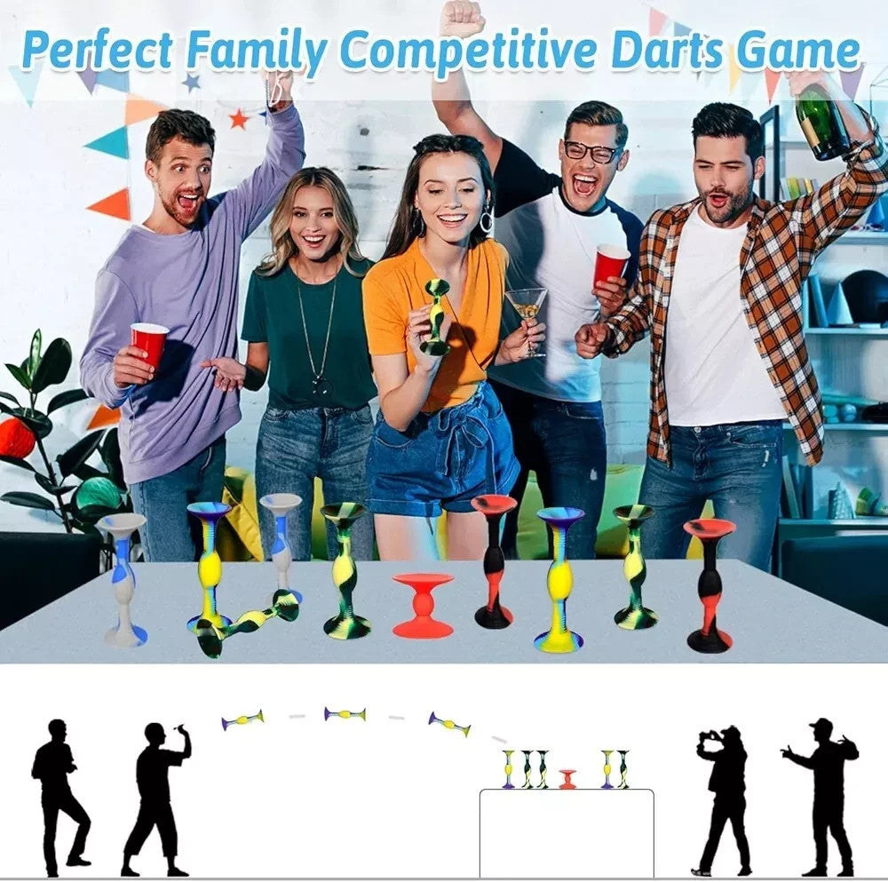 HugOutdoor Silicone Darts Game, Family Game, Kids Game, Outdoor Game,Garden Game