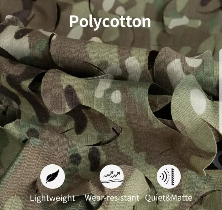 Tactical Backpack Cover Breathable Mesh Camo For Army Airsoft Camping UK LOOGU