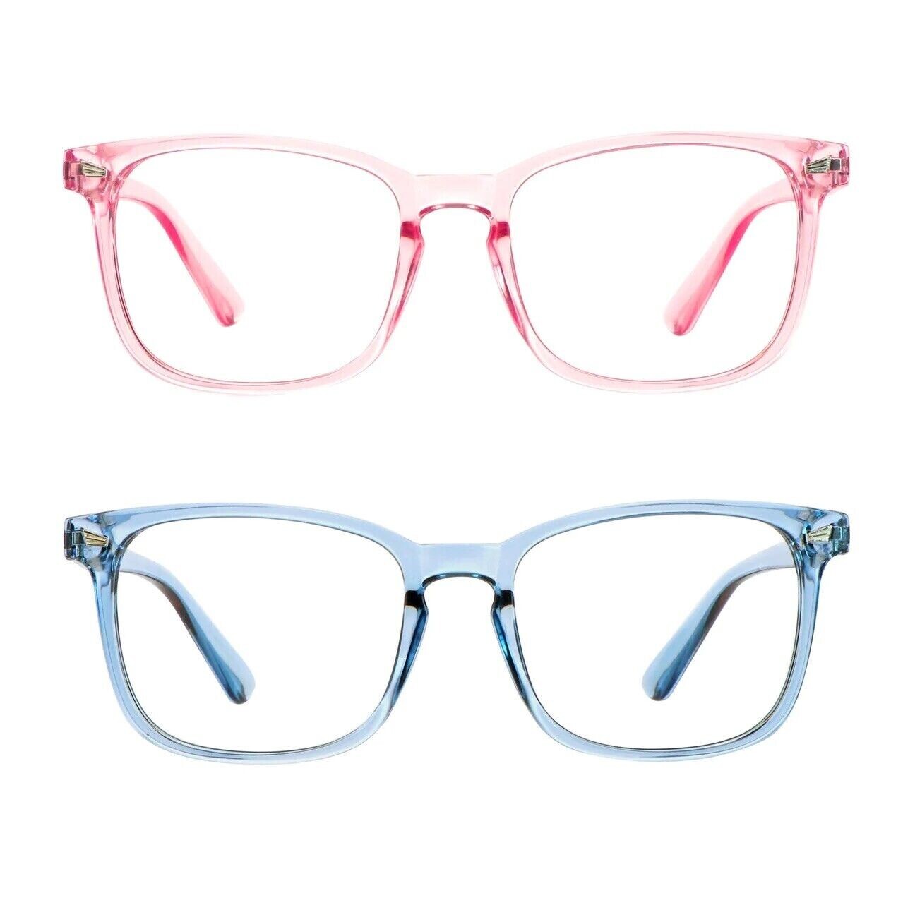 LifeArt Blue Light Blocking Glasses - Anti Eyestrain Glare - TV Computer Reading