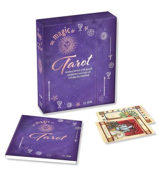 The Magic of Tarot Card pack and Book by Liz Dean (NEW & Sealed)
