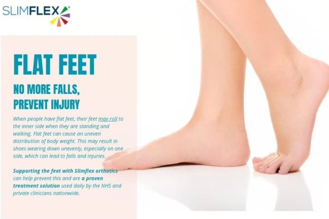 Slimflex Simple 3/4 Length Orthotic Insoles | Medium Density | Heel Arch Support