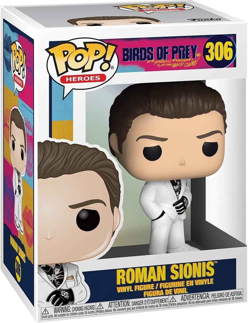 DC Birds Of Prey - Roman Sionis Pop! Heroes Figure #306