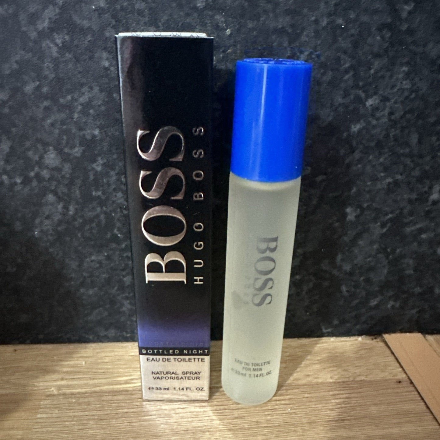 Hugo Boss Bottled Night 33ml Eau de Toilette Spray For Men New - Travel Size