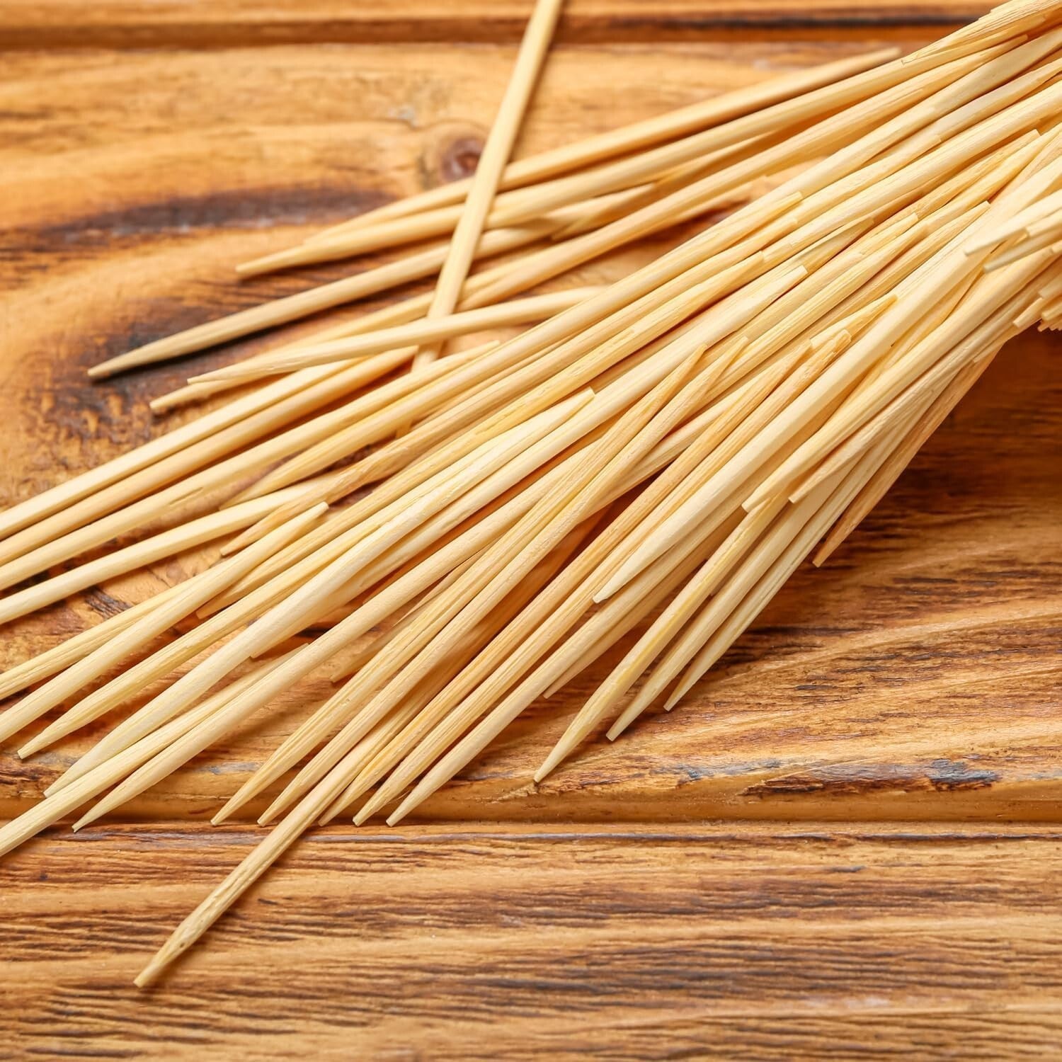 2000 Tooth Picks Wooden Bamboo Sticks Dental Floss Toothpicks Fruit Cheese