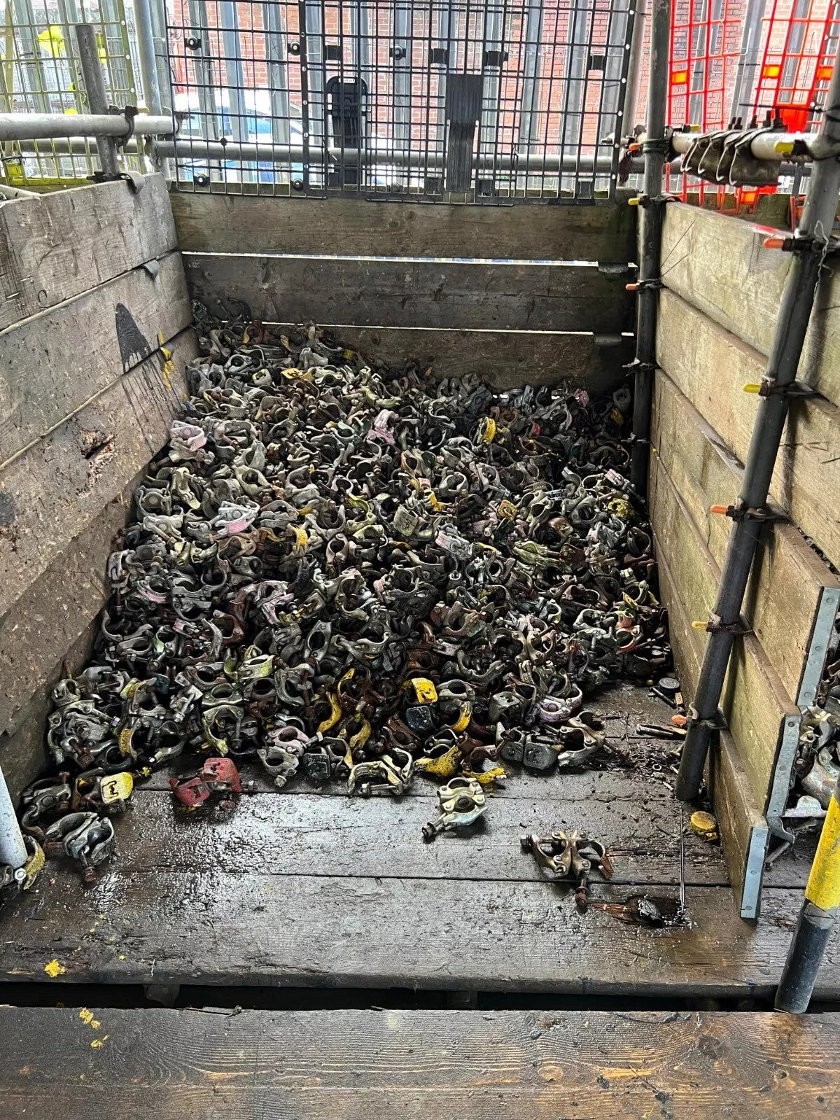 10 x Scaffolding Scaffold Fitting SWIVEL DOUBLE Coupler Clamp FAST FREE DELIVERY