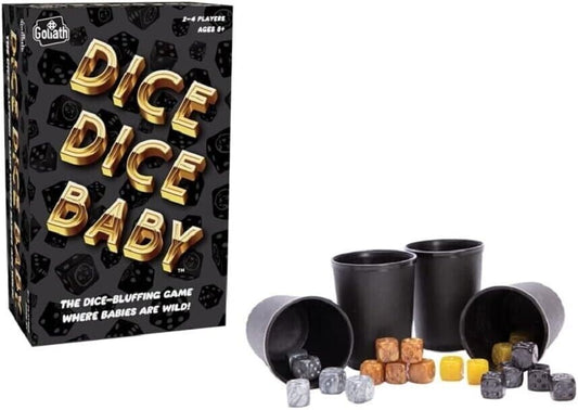 Dice Dice Baby the Dice-Bluffing Game Where Babies Are Wild! Party Games for 2-4
