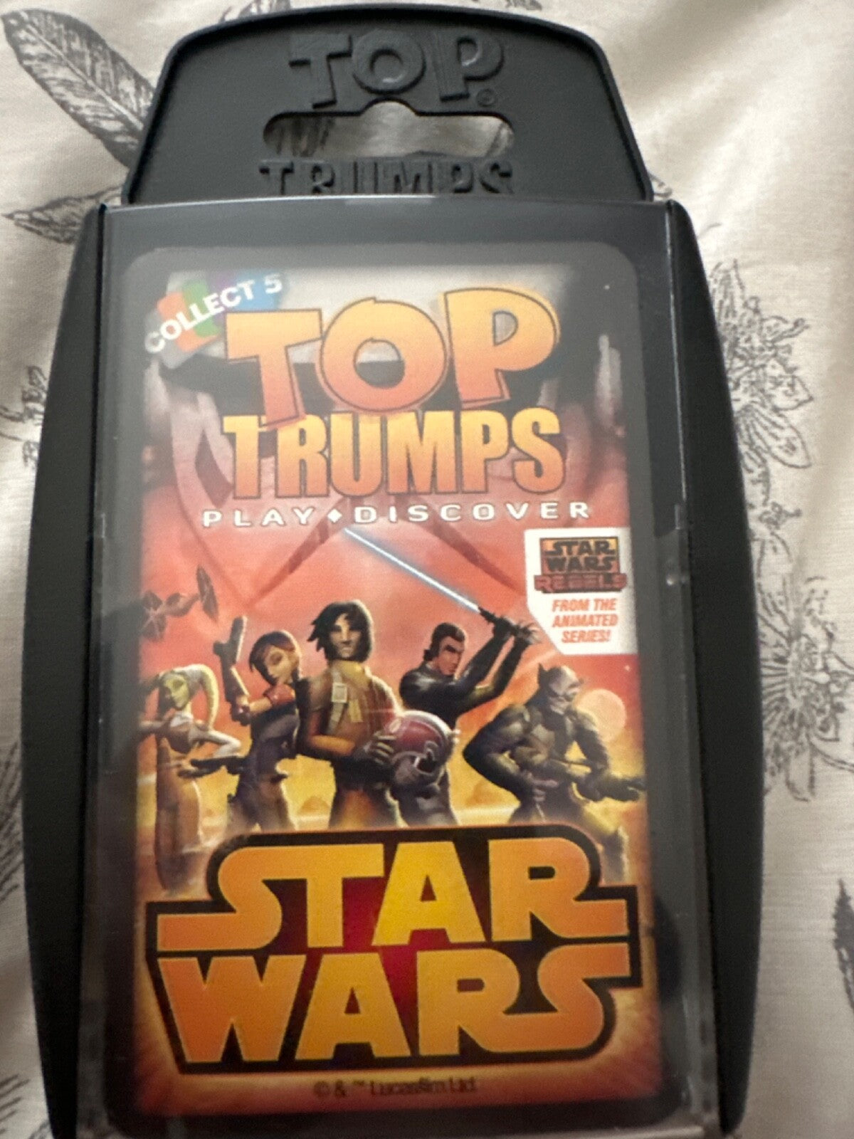 Star Wars From The Animated Series Top Trumps. Opened All 33 Cards Present