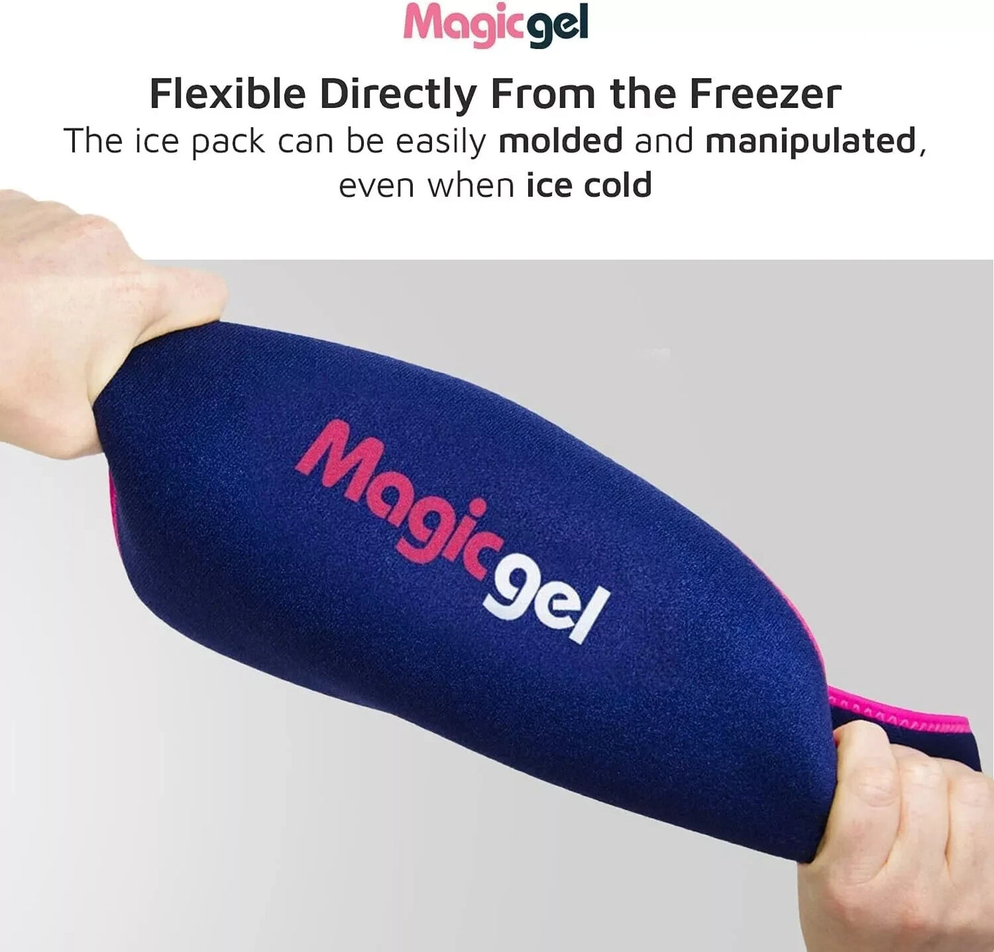 Magic Gel Lower Back/Stomach Heat/Cold Gel Packs for injury