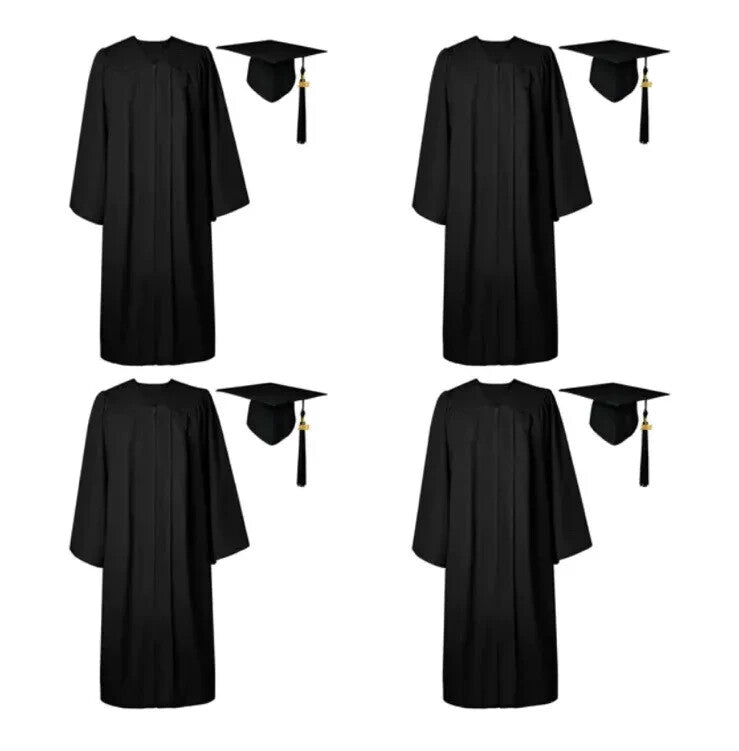 GraduatePro Graduation Gown and Cap Set for Adults 2023 Unisex Size 51 5'6 - 5'8