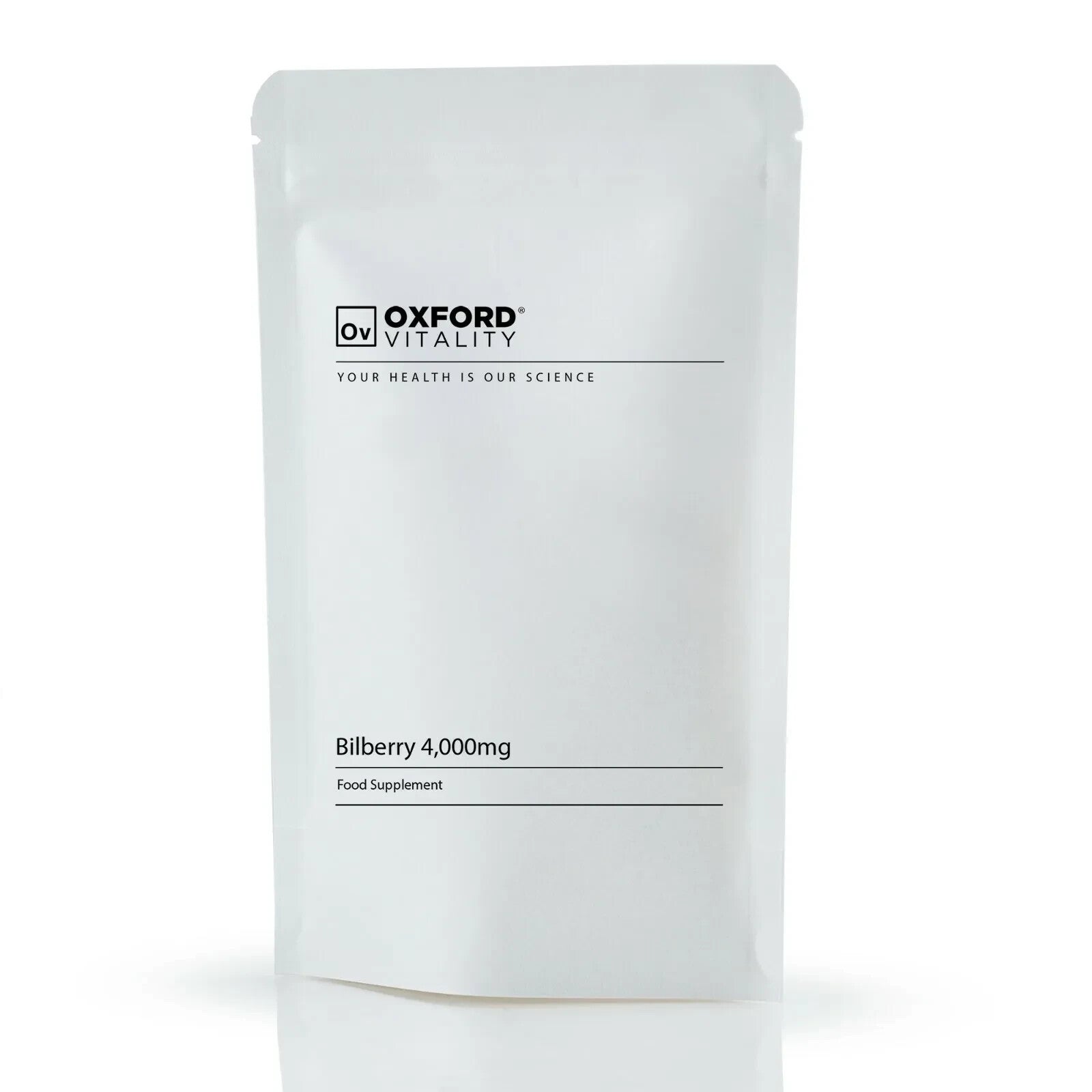 Bilberry Extract 4000mg Tablets : High Strength Eye Health, Oxford Vitality
