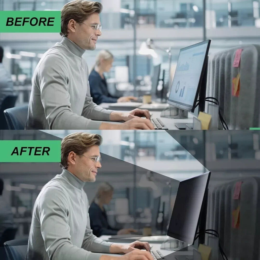 Computer Privacy Screen Filter, HD Computer Screen Protector, 22 Inch