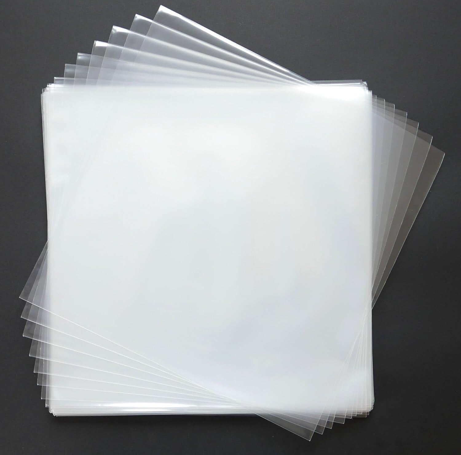 12 inch Record Sleeves Plastic Vinyl LP Single 12" Outer Album Covers 50 100 pcs