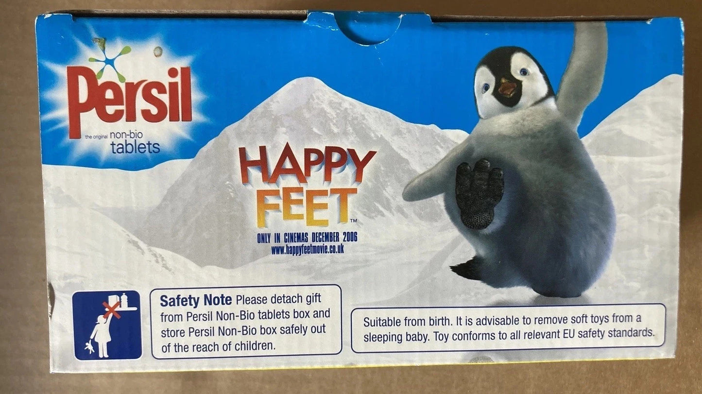Persil Promo Happy Feet Penguin Chick Reversible Soft Toy Plush -Hatching Mumble