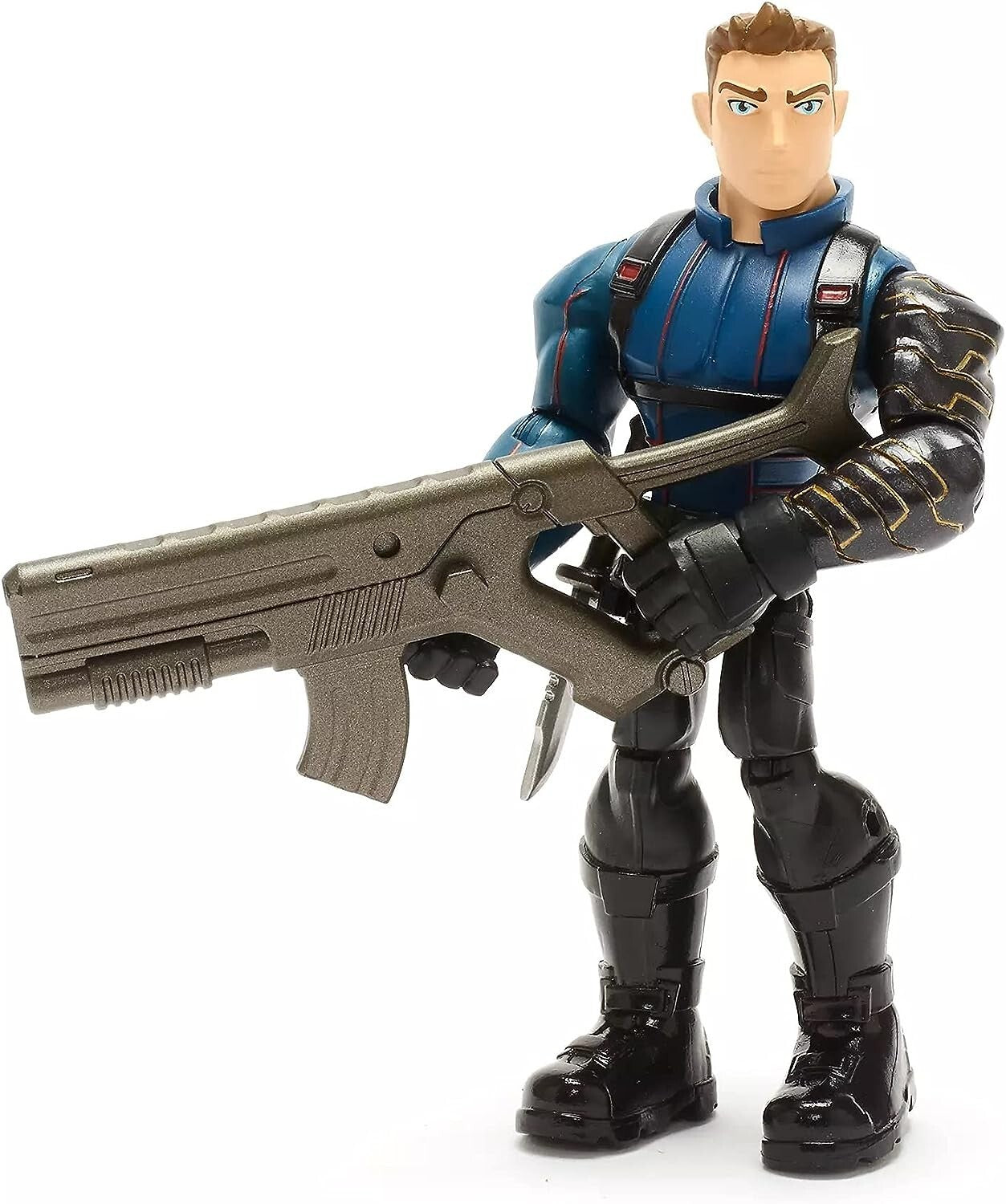 Disney Store Marvel Toybox Winter Soldier Action Figure Brand New