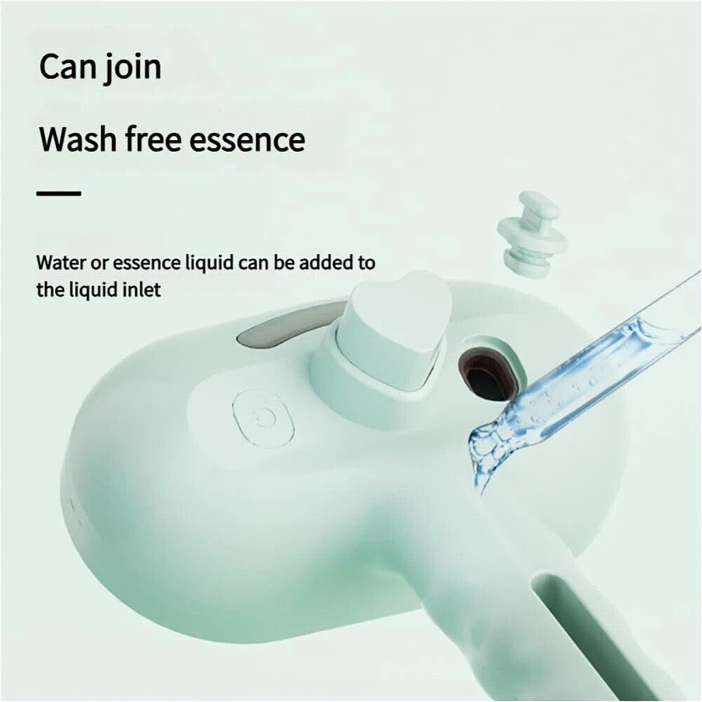 3-in-1 Cat Steam Brush , Electric Pet Comb with Spray, Massage & Hair Removal