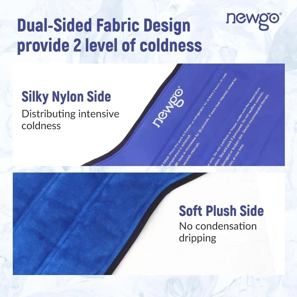 NEWGO Hip Ice Pack Wrap Reusable Hip Cold Pack for Hip Bursitis